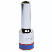 Головка торцевая глубокая двенадцатигранная 1/2", 10 мм KING TONY 423010M Головка торцевая глубокая двенадцатигранная 1/2", 10 мм KING TONY 423010M