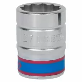 Головка торцевая стандартная двенадцатигранная 3/4", 27 мм KING TONY 633027M