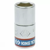 Головка торцевая стандартная шестигранная 1/4", 8 мм KING TONY 233508M