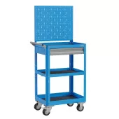 Инструментальная тележка с перфорированной панелью Верстакофф ® PLC МT1.H950.В.М.Р