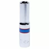 Головка торцевая глубокая шестигранная 1/4", 7 мм KING TONY 223507M
