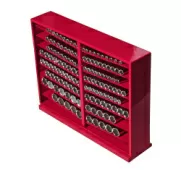 Набор головок торцевых 6-ти гранных глубоких JTC H4137L (1/2", 10-32 мм, 137 предметов в металлическом шкафу)