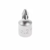 Насадка (бита) торцевая 1/4" Pozidriv №2, L = 25 мм KING TONY 201802X