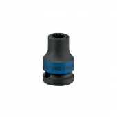 Головка торцевая ударная двенадцатигранная 1/2", 10 мм KING TONY 453010M