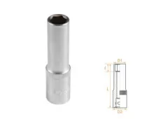 Головка торцевая глубокая шестигранная 3/8" 10 мм AFFIX AF00130010