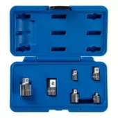 Набор переходников 1/4", 3/8", 1/2", 3/4", 6 предметов, кейс KING TONY 78106 Набор переходников 1/4", 3/8", 1/2", 3/4", 6 предметов, кейс KING TONY 78106