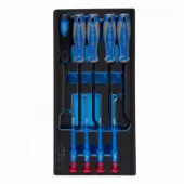 Набор для демонтажа сальников и колец KING TONY 9-30909AYV, ложемент, 9 предметов