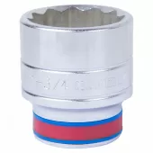 Головка торцевая стандартная двенадцатигранная 3/4", 1-3/4", дюймовая KING TONY 633056S