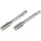 VOLKEL VO-25034 Метчики ручные G1.1/4 x 11 левые, DIN 5157, HSS-G, комплект из 2 шт