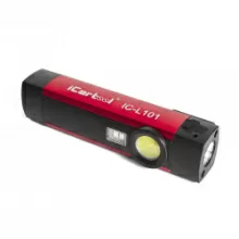 Фонарь светодиодный аккумуляторный с УФ-подсветкой iCartool IC-L101