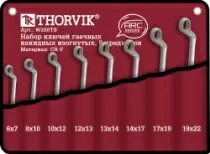 Набор ключей накидных в сумке Thorvik W2S8TB, 6-22 мм, 8 предметов
