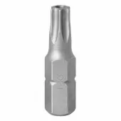 Вставка (бита) торцевая 1/4" TORX, T10, L = 25, с отверстием KING TONY 102510U