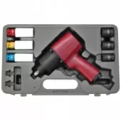 Пневмогайковерт с комплектом головок 7пр, Forsage, F-SM-43-4037K7