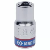 Головка торцевая TORX Е-стандарт 1/4" E10 L = 24 мм KING TONY 237510M