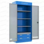 Шкаф металлический для инструмента KronVuz Box 1240 (RAL 5005/7012)