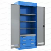 Шкаф для хранения инструментов KronVuz Box 1340 (RAL 5005/7012)
