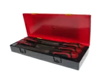 Набор напильников JTC K8053 (203 мм, 5 предметов в кейсе) Набор напильников JTC K8053 (203 мм, 5 предметов в кейсе)