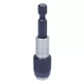 Держатель вставок (бит) 1/4", фиксатор, для шуруповерта KING TONY 752-60