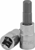 S50H4117 Насадка торцевая 1/2"DR с вставкой-битой, H17, 55 мм