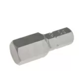 Бита HEX 6-ти гранная JTC 1152509 (H9х25 мм, 1/4" DR, S2) 