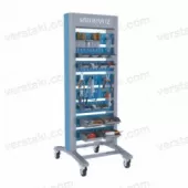 Стойка для инструментов KronVuz Rack 1800 (RAL 7012/5005)