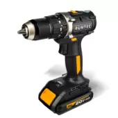 Дрель-шуруповерт ударная аккумуляторная RUNTEC PRO 13 мм 20В 2*2Ач 55Нм RUNTEC RT-ID222