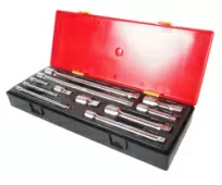 Набор удлинителей в кейсе JTC K1111 (1/4", 3/8", 1/2", 11 предметов) 