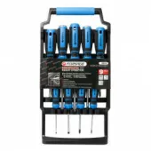 Набор отверток магнитных Forsage F-2094 на пластиковом держателе Набор отверток магнитных 9пр.на пластиковом держателе Forsage F-2094