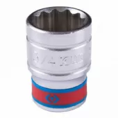 Головка торцевая стандартная двенадцатигранная KING TONY 433024S, 1/2", 3/4", дюймовая