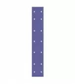 PURPLE полоски на пленочной основе, цирконивый корунд  70*420мм, P120, липучка,14 отв.