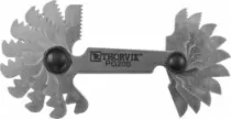 Набор резьбовых шаблонов для наружных резьб Thorvik PG20S