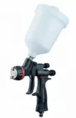 Краскопульт 9730 Walcom Genesi CARBONIO 360 HTE BASE, с верхним бачком 0.68 л и цифровым манометром