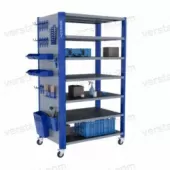 Мобильный стеллаж из металла KronVuz CT H7 12Х19-SB3-K2