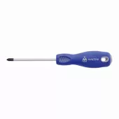 Отвертка крестовая Phillips 1х150 мм, держатель МАСТАК 041-01150H
