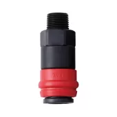 Муфта быстросъемная MIGHTY SEVEN SY-0313M, M3/8" композитная