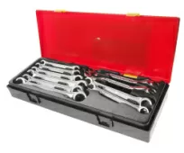 Набор ключей разрезных евро-типа JTC K6102 (10 предметов в кейсе) 