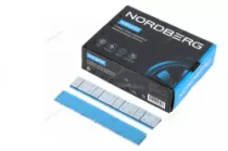 Грузики самоклеящиеся квадратные NORDBERG W510FS3 (4х5+4х10 г, Fe, L=14 см, 50 лент)