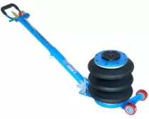 Пневматический домкрат 3-секционный с ручкой AE&T T08103A (3т)