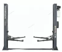 Подъемник двухстоечный с электростопорами NORDBERG N4120BE-4G_3+2_380 (4 т, 380 В, серый)