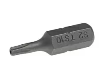 Бита TORX 5-ти гранная с отверстием JTC 1192510 (TS10Hх25 мм, 1/4")