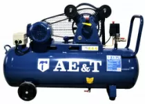 Компрессор поршневой AE&T TK-100-3, ресивер 100л, производительность 290л/мин, 380В