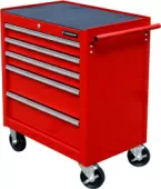 Тележка инструментальная СТАНКОИМПОРТ BTD-271051CIS red (5 ящиков, красный цвет)