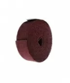 PREMIUM SCUFF рулон на нетканной основе, карбид кремния,  115мм*10м Fine P360 (красный)