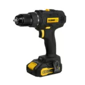 Дрель-шуруповерт аккумуляторная TECHNICOM TC-CD797 (20 В, 2 Ач, 2-13 мм диаметр патрона, 2 скорости 0-400/0-1500 об/мин, 25+1 ступеней крутящего момента)