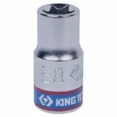 Головка торцевая TORX Е-стандарт 1/4", E8, L = 24 мм KING TONY 237508M Головка торцевая TORX Е-стандарт 1/4", E8, L = 24 мм KING TONY 237508M
