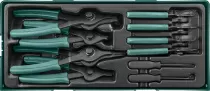 AG010150SP Набор щипцов для стопорных колец 10 предметов (ложемент)