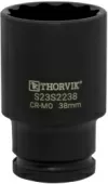 Головка торцевая ударная глубокая 12-гранная Thorvik S23S2227 (1/2"DR, 27 мм)