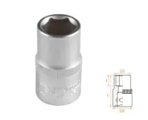 Головка торцевая стандартная шестигранная 1/2" 14 мм AFFIX AF00040014
