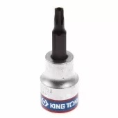 Насадка (бита) торцевая 3/8" TORX, T25, L = 50 мм, с отверстием KING TONY 302725