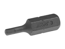 Бита HEX 6-ти гранная JTC 1253003 (H3х30 мм, 5/16" DR, S2)